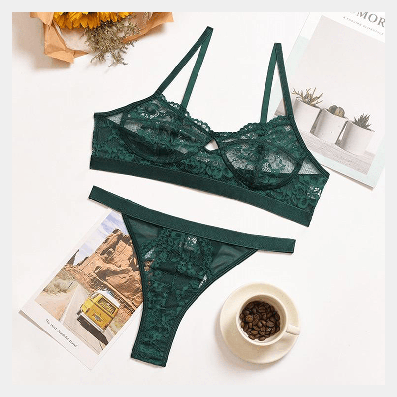 Grace Lace Mesh 2 Piece Set