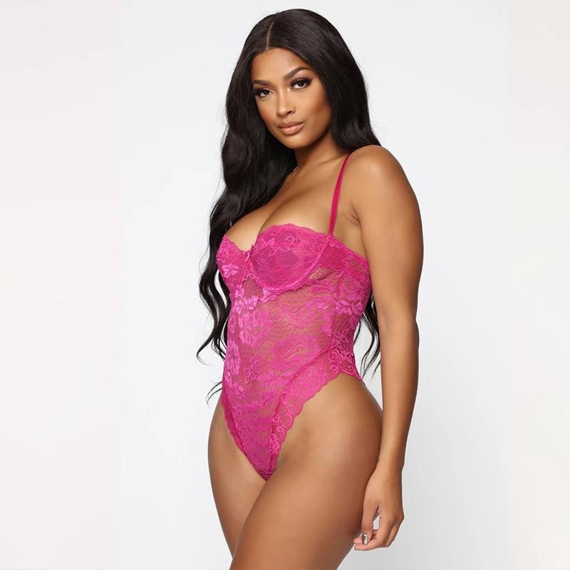 Gabriella Floral Lace Bodysuit